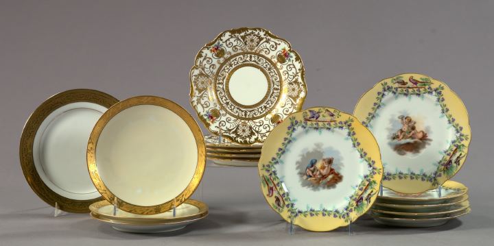 Collection of Fifteen Porcelain