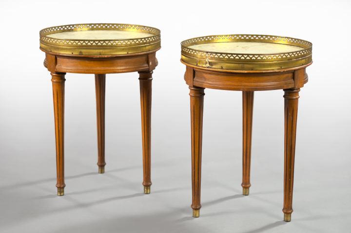 Pair of Louis XVI Style Mahogany 2ef22