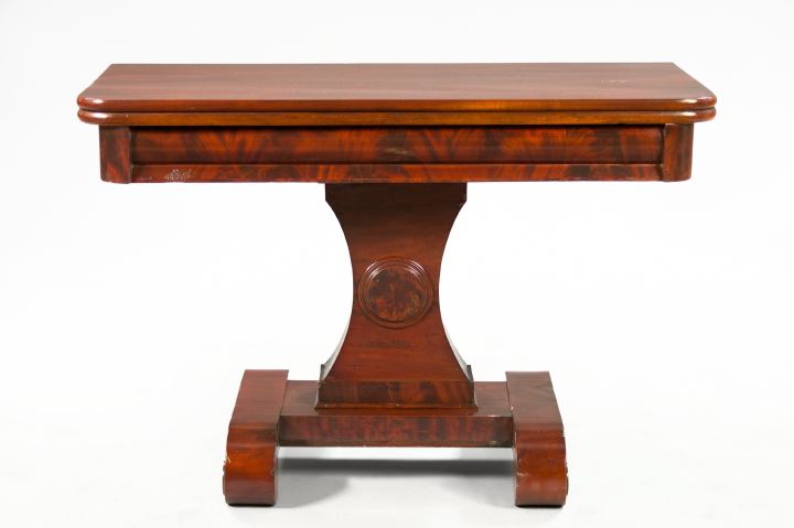 Large American Late Classical Mahogany