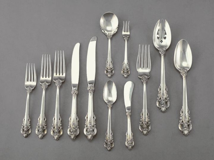 Seventy Five Piece Wallace Sterling 2ef60