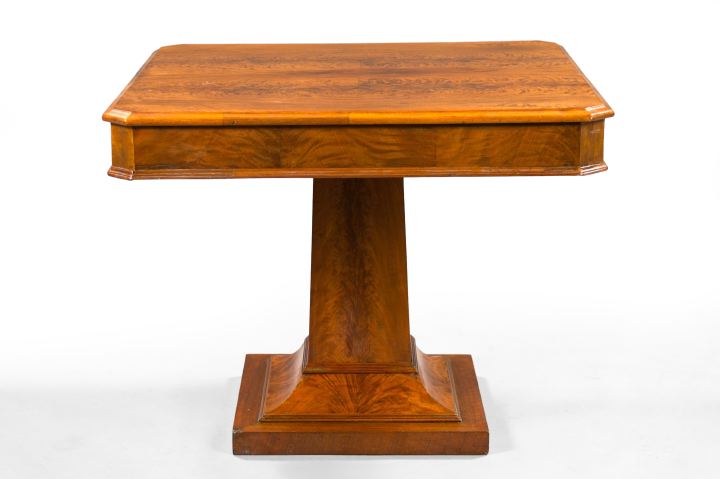 American Late Classical Figured Walnut