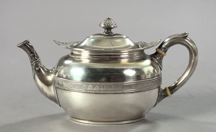 Tiffany and Company Silverplate Teapot,