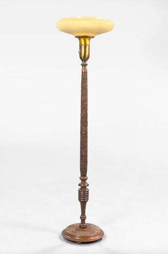 Tall Anglo-Indian Brass-Mounted