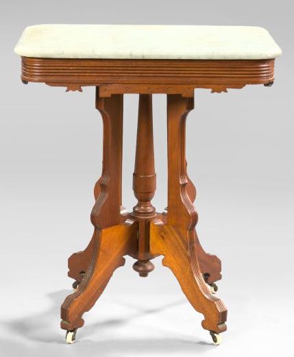 American Eastlake Victorian Walnut and