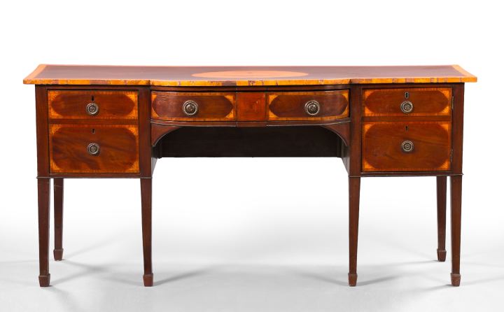 George III Style Mahogany Sideboard  2f446