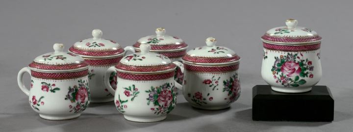 Set of Six Chinese Export Porcelain 2f454