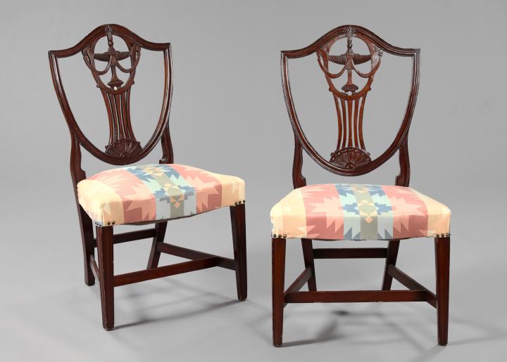 Pair of George III-Style Mahogany