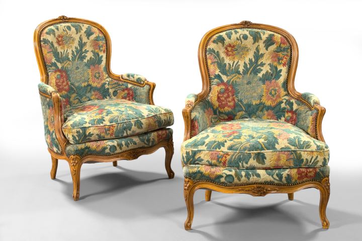 Pair of Louis XV-Style Painted