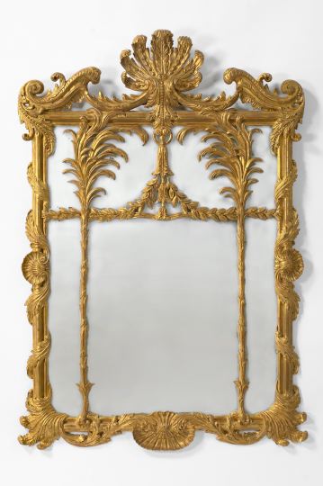 Large Northern Italian Carved Giltwood