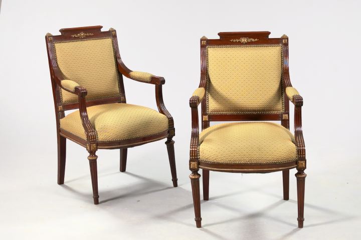 Pair of Directoire Style Ormolu Mounted 2f502