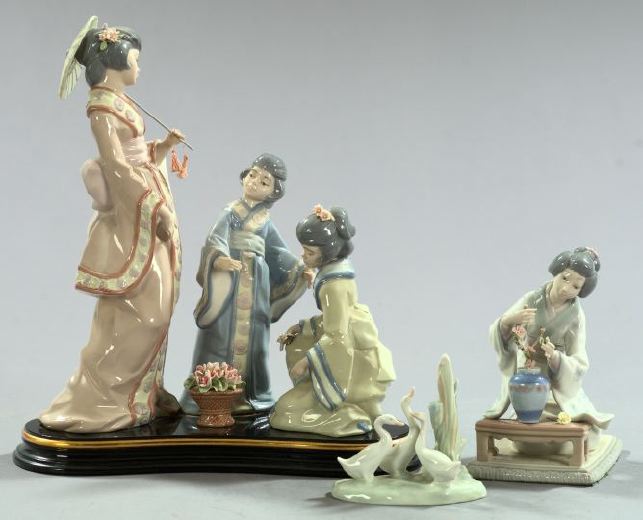 Three-Piece Collection of Spanish Porcelain