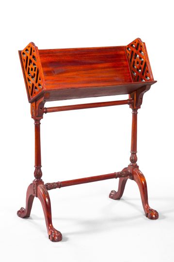 George III Style Mahogany Book 2f595