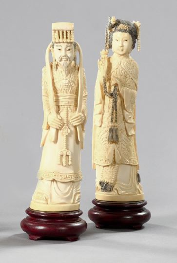 Pair of Japanese Meiji Elaborately