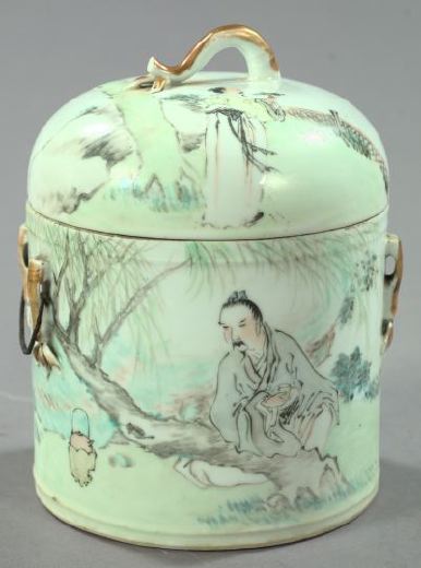 Kuang Hsu Polychromed Porcelain