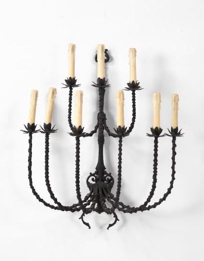 Large Spanish Wrought-Iron Tiered