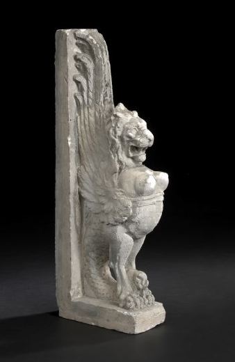 French Cast-Plaster Model of a