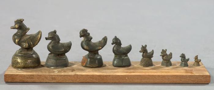 Graduated Set of Eight Ancient