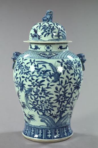 Large Tao Kuang Porcelain Ringed 2f2b2