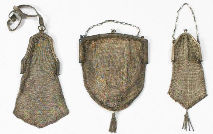 Group of Three Purses,  consisting of