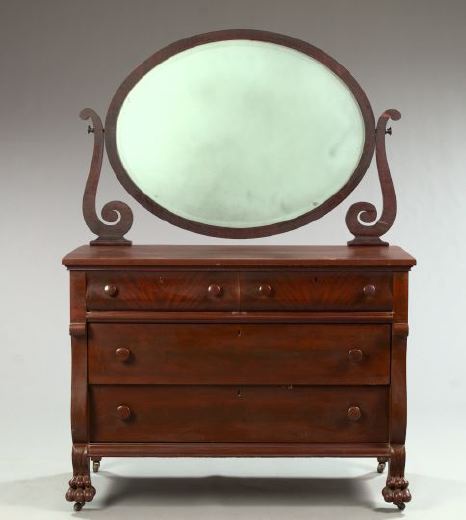 American Classical Revival Mahogany 2f34b