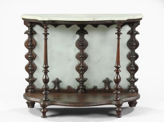 American Rococo Revival Faux Rosewood 2f366