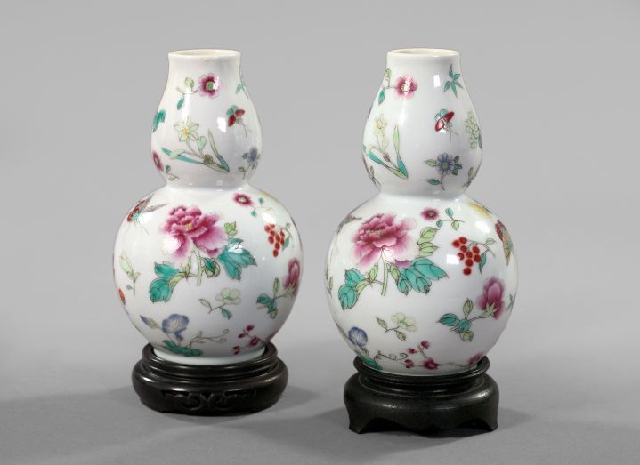 Attractive Pair of Tao Kuang Porcelain