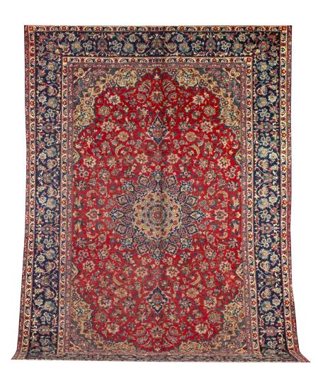 Persian Isfahan Carpet,  9 10 x 13