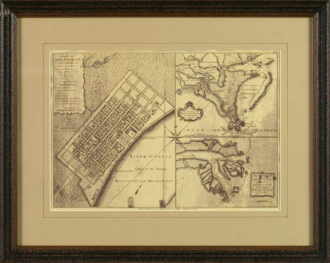 Group of Two Maps one an engraved 2f84f