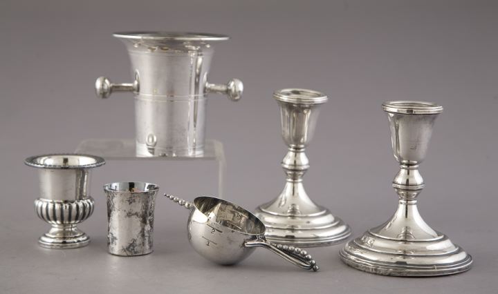 Six-Piece Group of Sterling Silver and