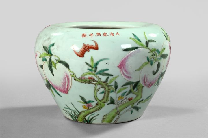 Kuang Hsu Polychromed Porcelain