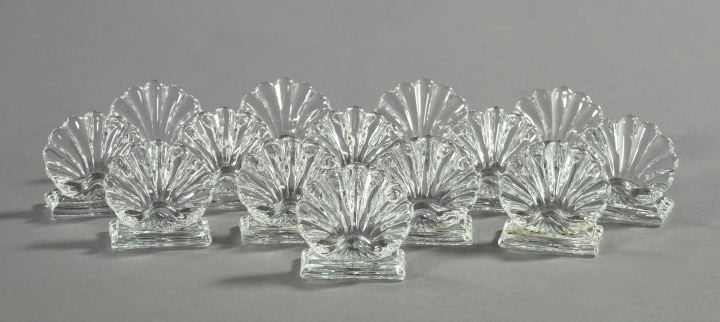 Good Set of Fourteen Baccarat Crystal 2f954