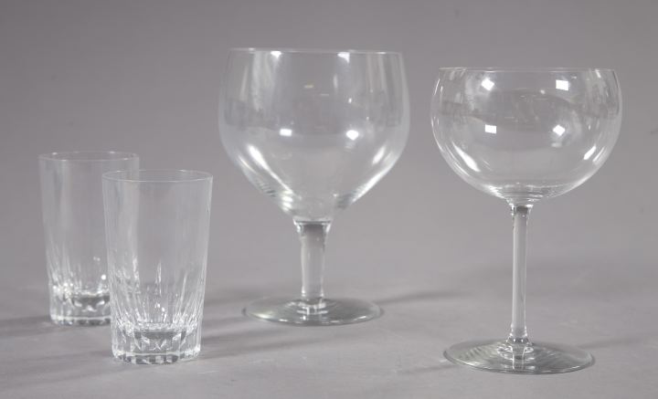 Four Piece Group of Baccarat Stemware  2f957