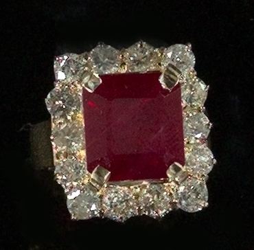 Fourteen Karat Yellow Gold Ruby 2f98a