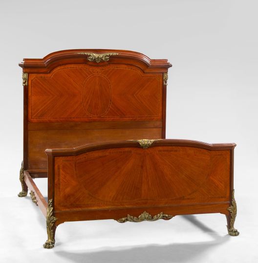 Louis XVI Style Mahogany Bed  2f642