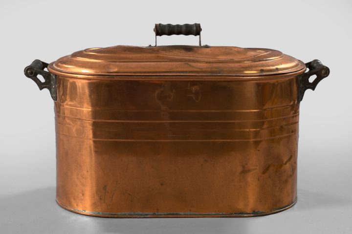 Large American Copper Canning Kettle  2f653
