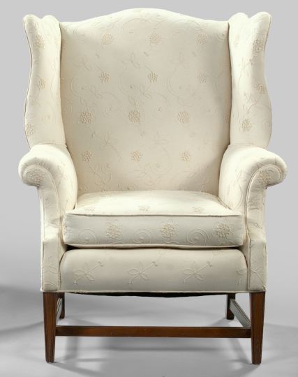 George III Style Mahogany Wing 2f66b