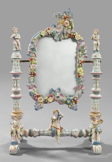 Large and Elaborate Dresden Porcelain