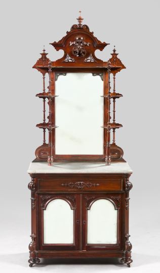 American Rococo Revival Rosewood 2f691