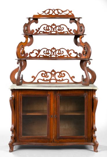 American Rococo Revival Faux Rosewood 2f6a9
