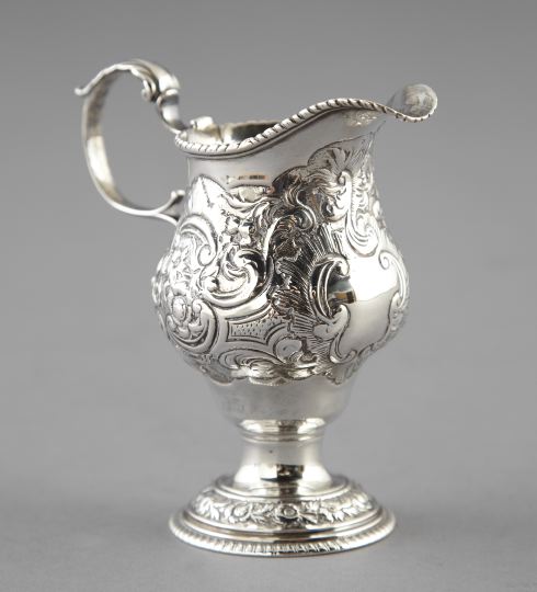 George III Repousse Sterling Silver 2fb73