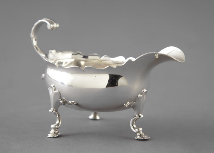 George II Sterling Silver Tripodal 2fb74