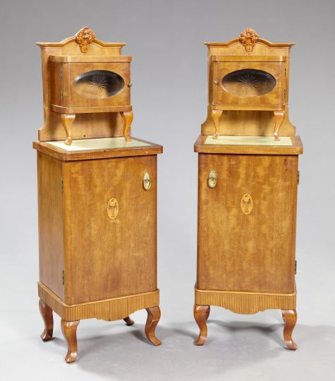 Pair of French Mahogany Side Cabinets  2fb89