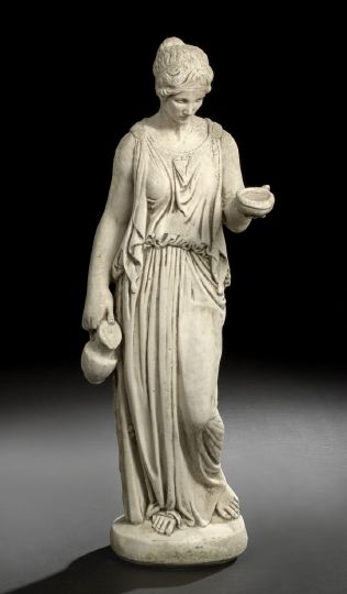 Continental Cast-Stone Garden Figure