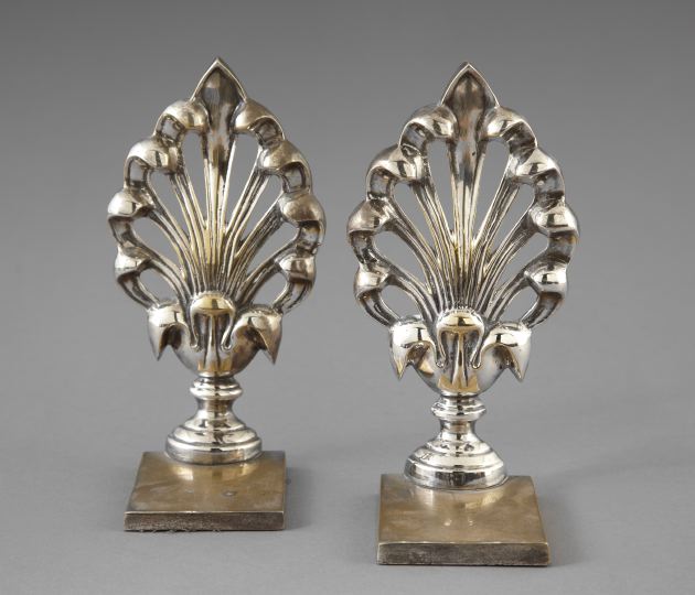 Attractive Pair of Edwardian Silvered