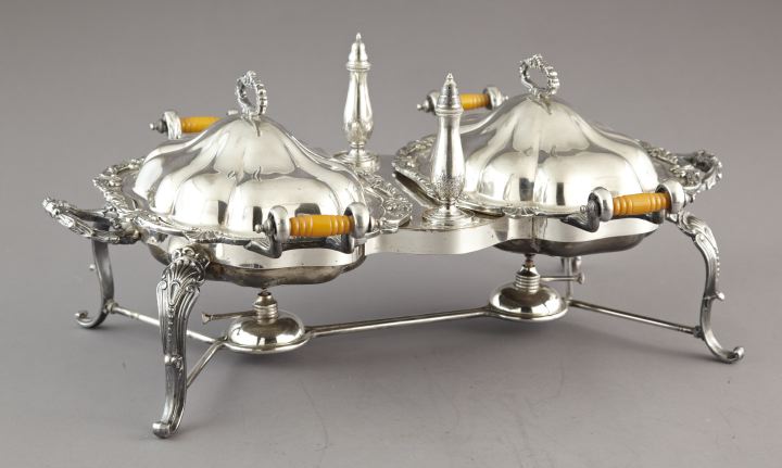 Impressive Nine-Piece Barbour Silverplate