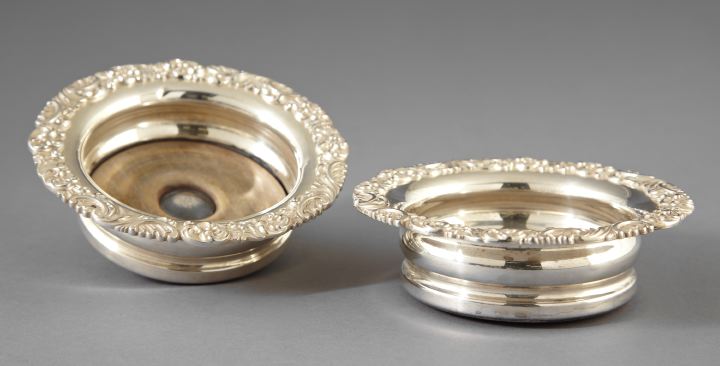 Pair of Antique Sheffield Silver