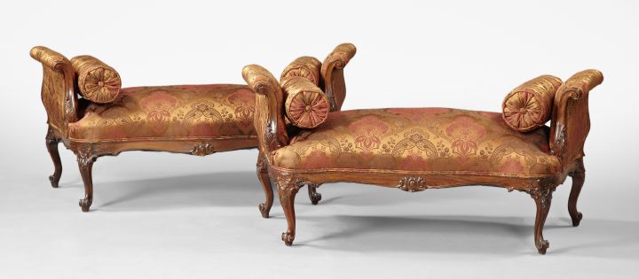 Pair of Louis XV-Style Rosewood