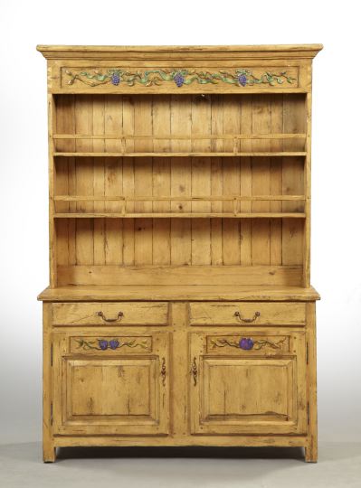 Provincial Fruitwood Welsh Dresser,