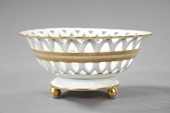 Italian Reticulated White and Gold