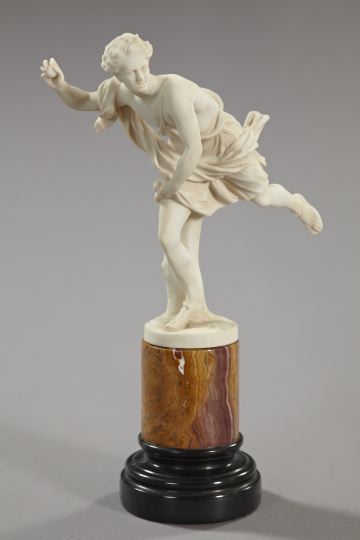 English Cast Carrara Composition Figure,